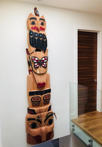 Totem on Wall